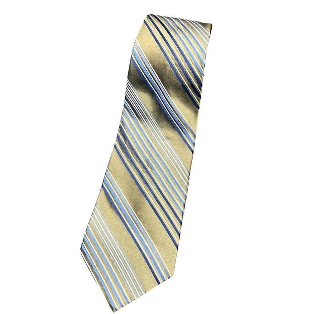 Paul Dione 100%‎ Silk striped Tie Men's classic